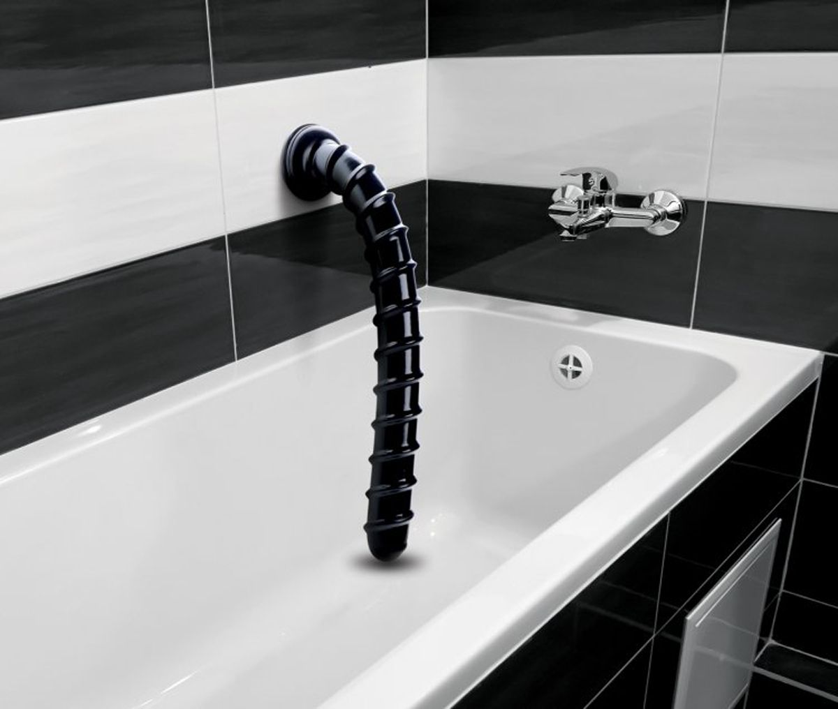 Swirl Thick Anal Snake - 18 Inch