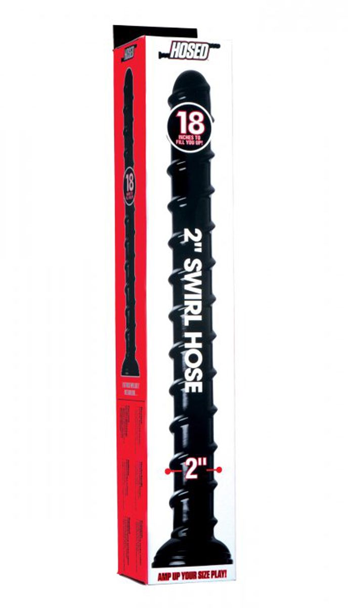 Swirl Thick Anal Snake - 18 Inch