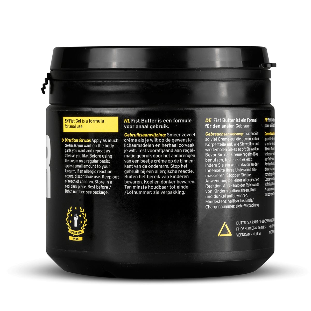 BUTTR - Fisting Butter - 500 ml