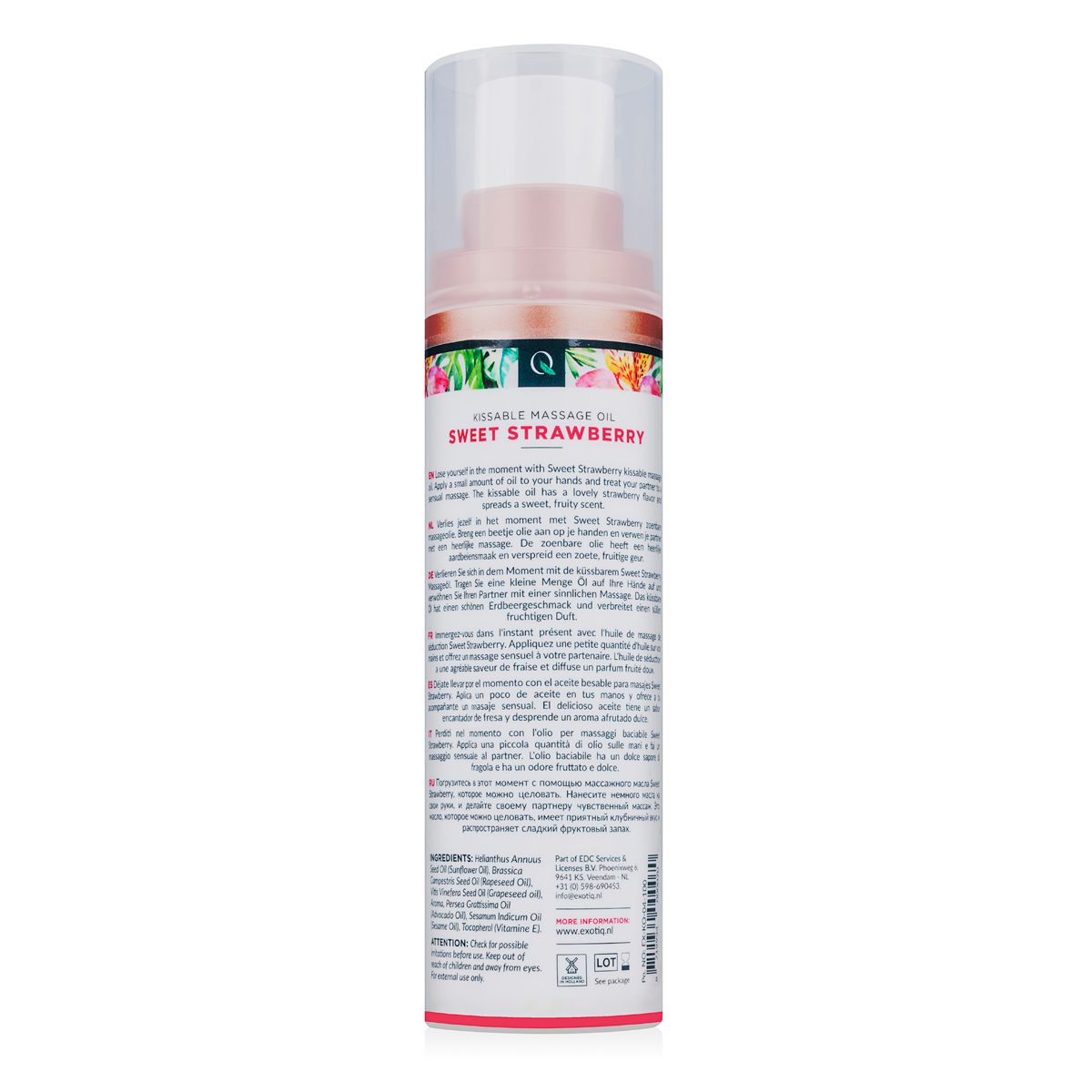 Exotiq Massage Oil Sweet Strawberry - 100 ml