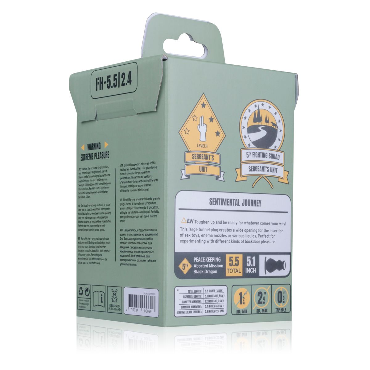 BUTTR - Foxhole Hollow Butt Plug