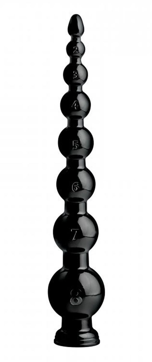Graduated Bead Anal Snake Anal Dildo - 19 inch