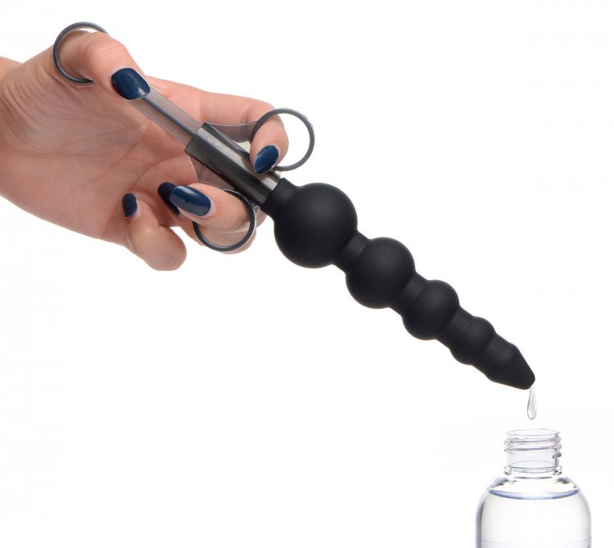 Silicone Graduated Beads Lube Applicator