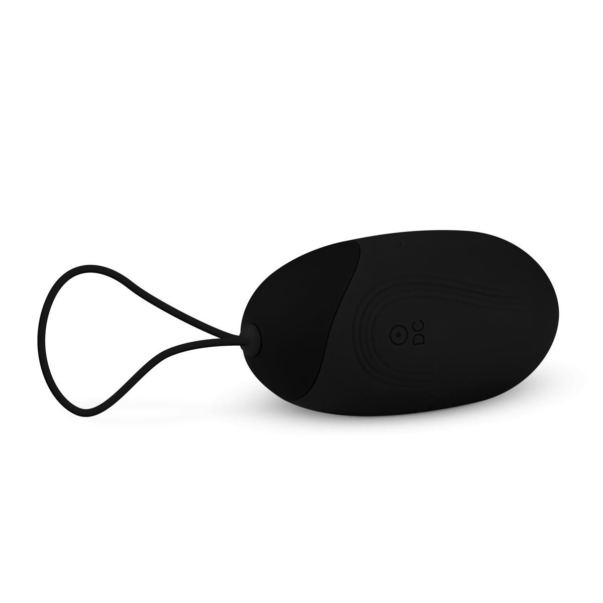 Vibrating Egg With Remote Control - Black