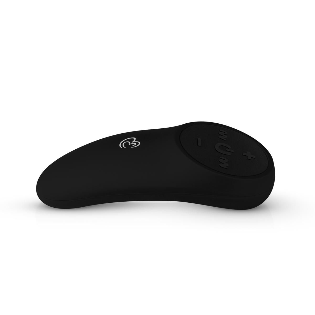 Vibrating Egg With Remote Control - Black