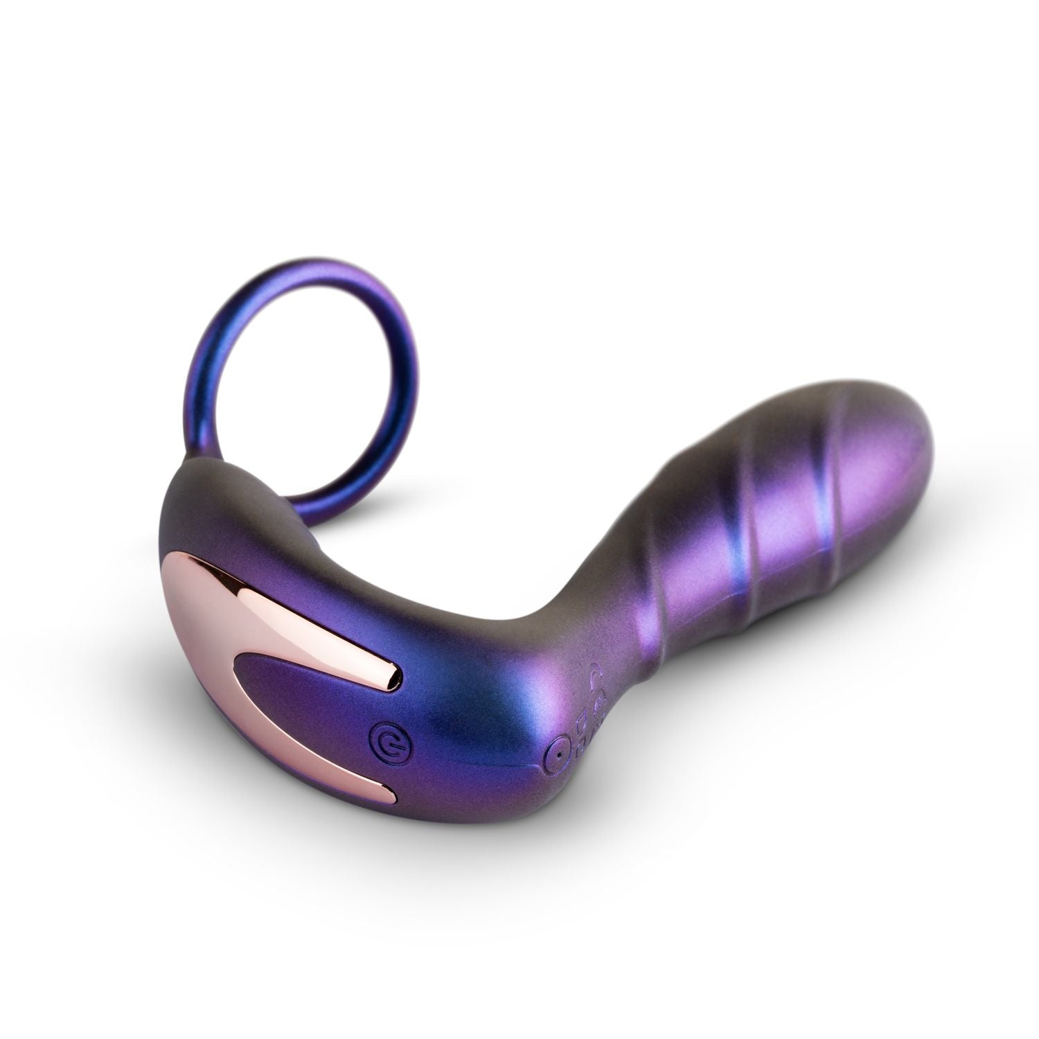 Hueman - Black Hole Anal Vibrator With Cockring