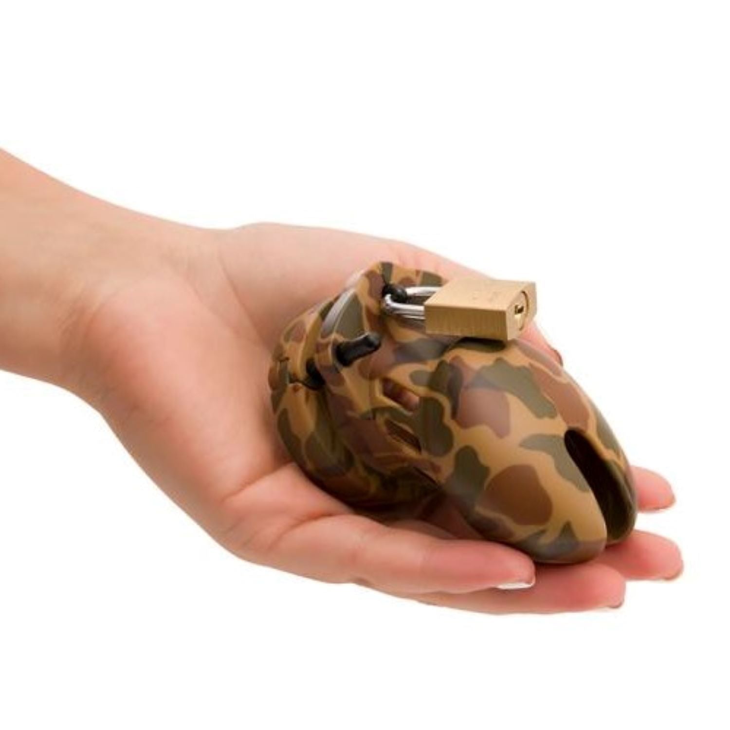 CB-6000S Chastitiy Cock Cage - Camouflage