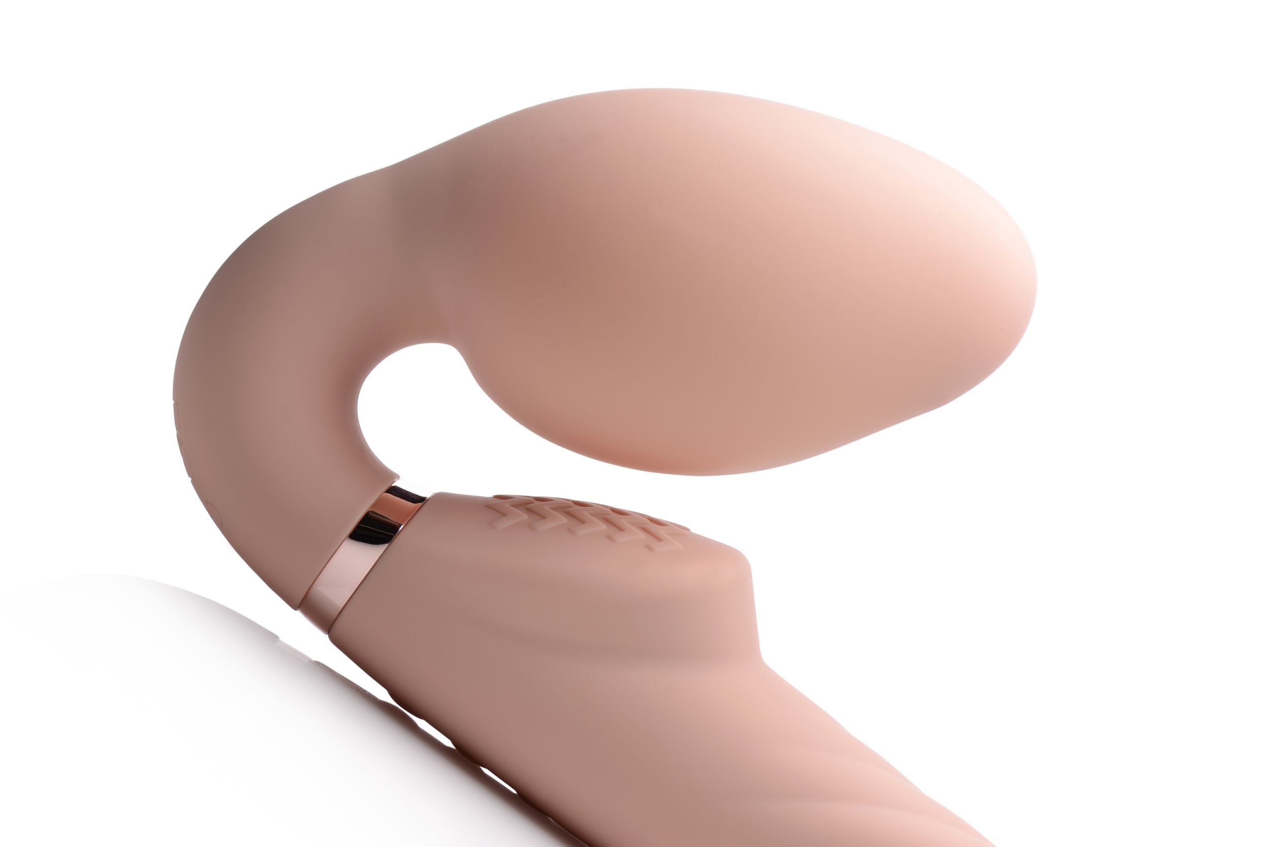 Swirl Vibrating Strapless Strap-On