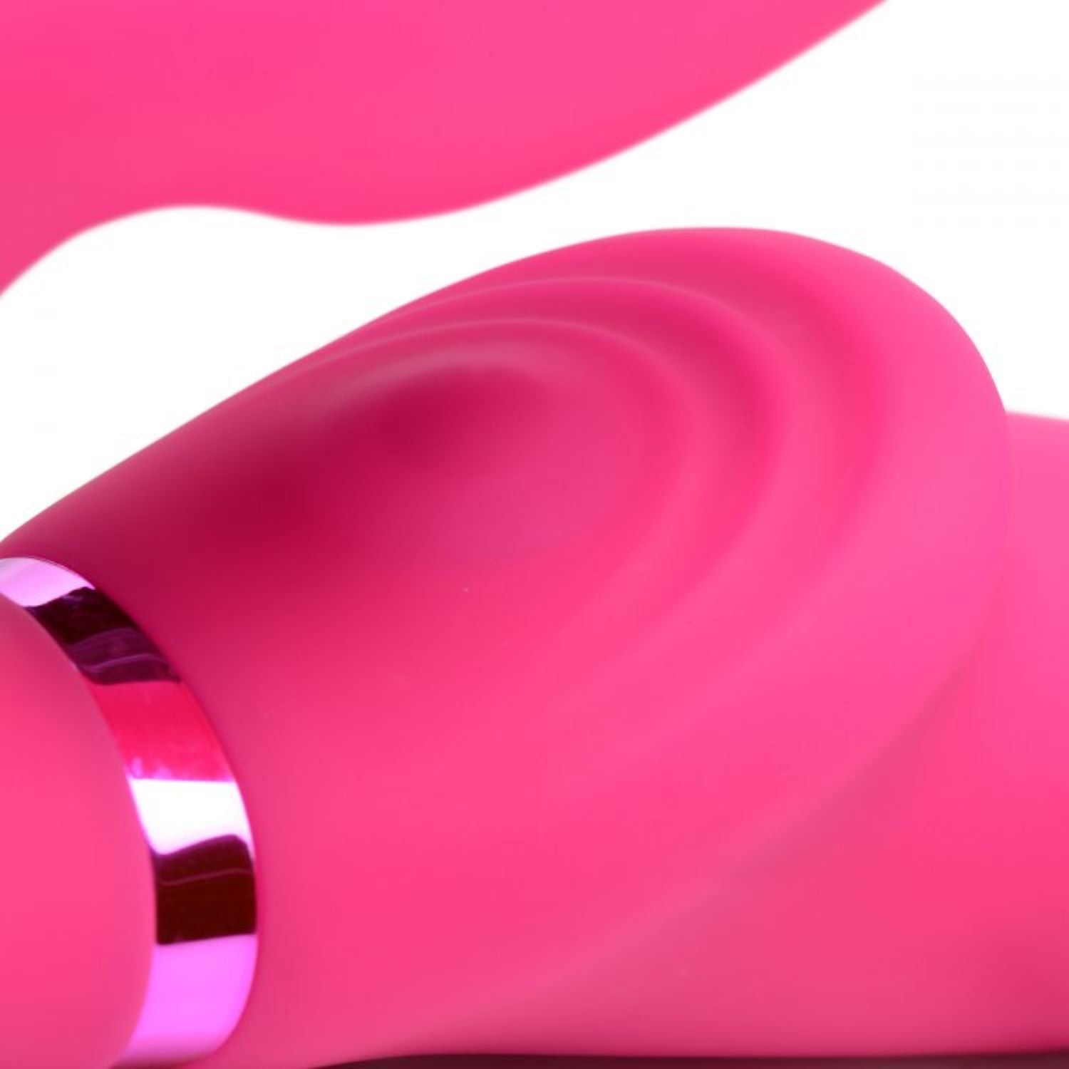 G-Pulse Vibrating Strapless Strap-On Vibrator With Remote Control - Pink