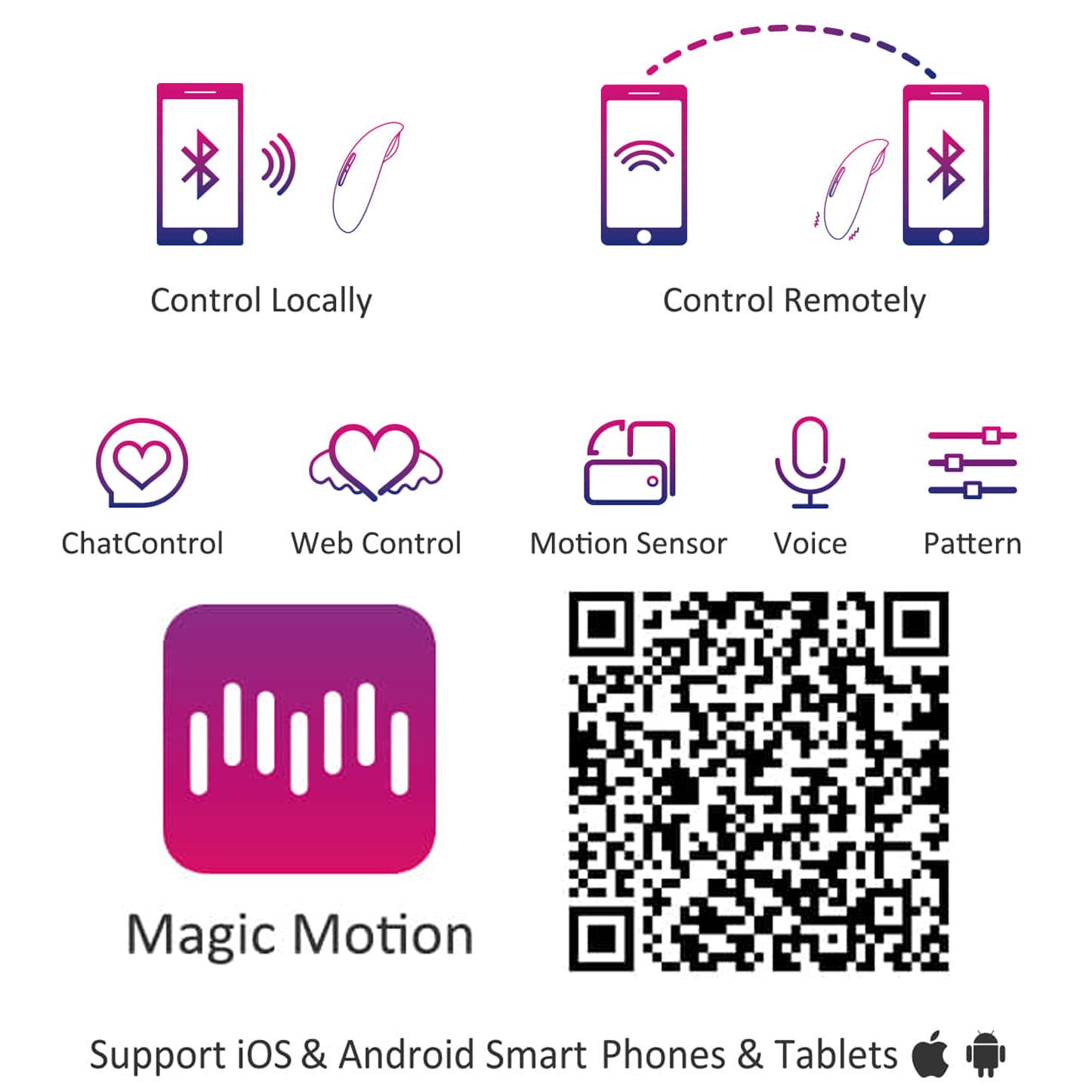 Magic Motion - Awaken App-Controlled Mini Vibrator