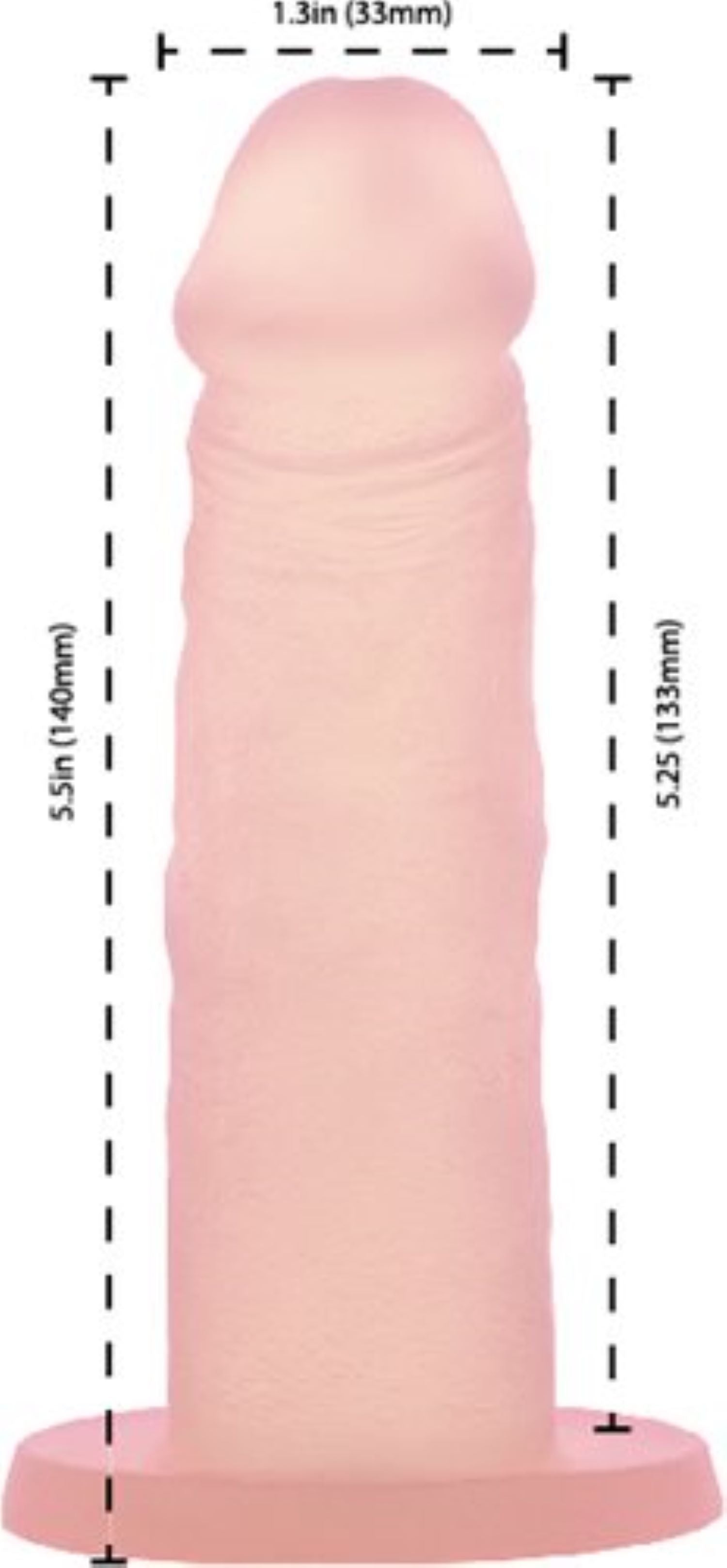 Addiction - Cocktails Silicone Dildo - Peach Bellini