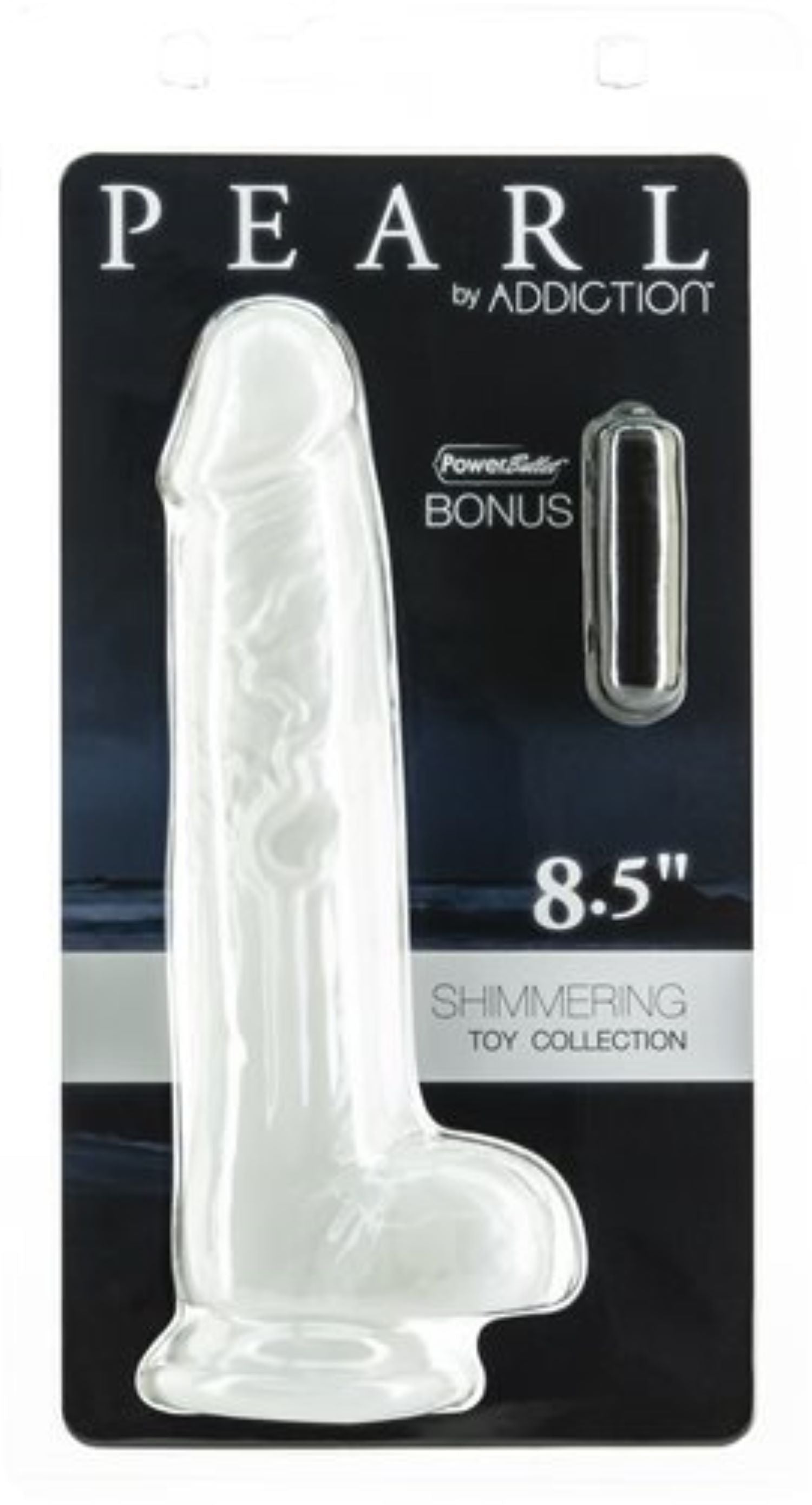 Addiction - Pearl Dildo With Suction Cup - 20 cm