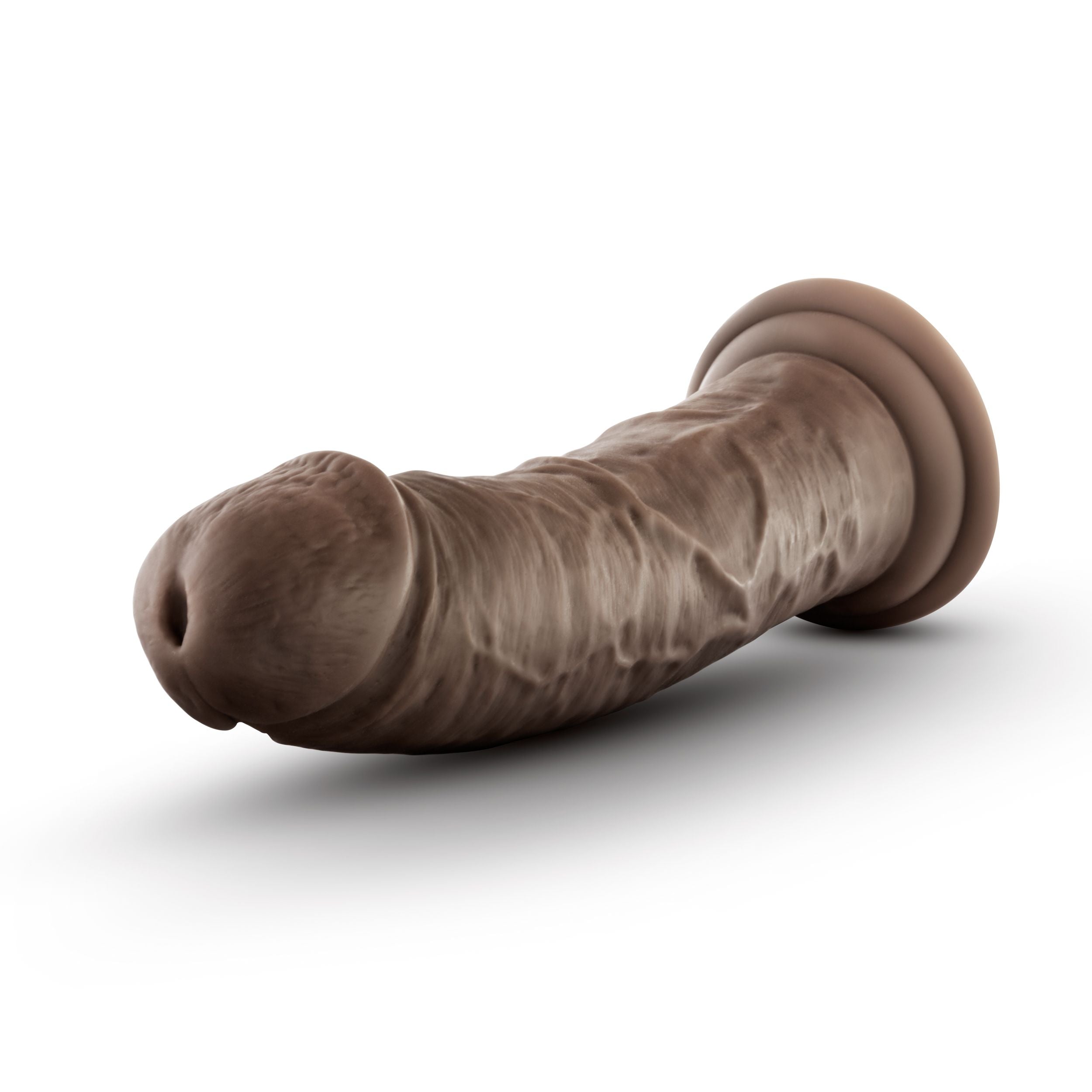 Dr. Skin - Realistic Dildo With Suction Cup 8'' - Chocolate