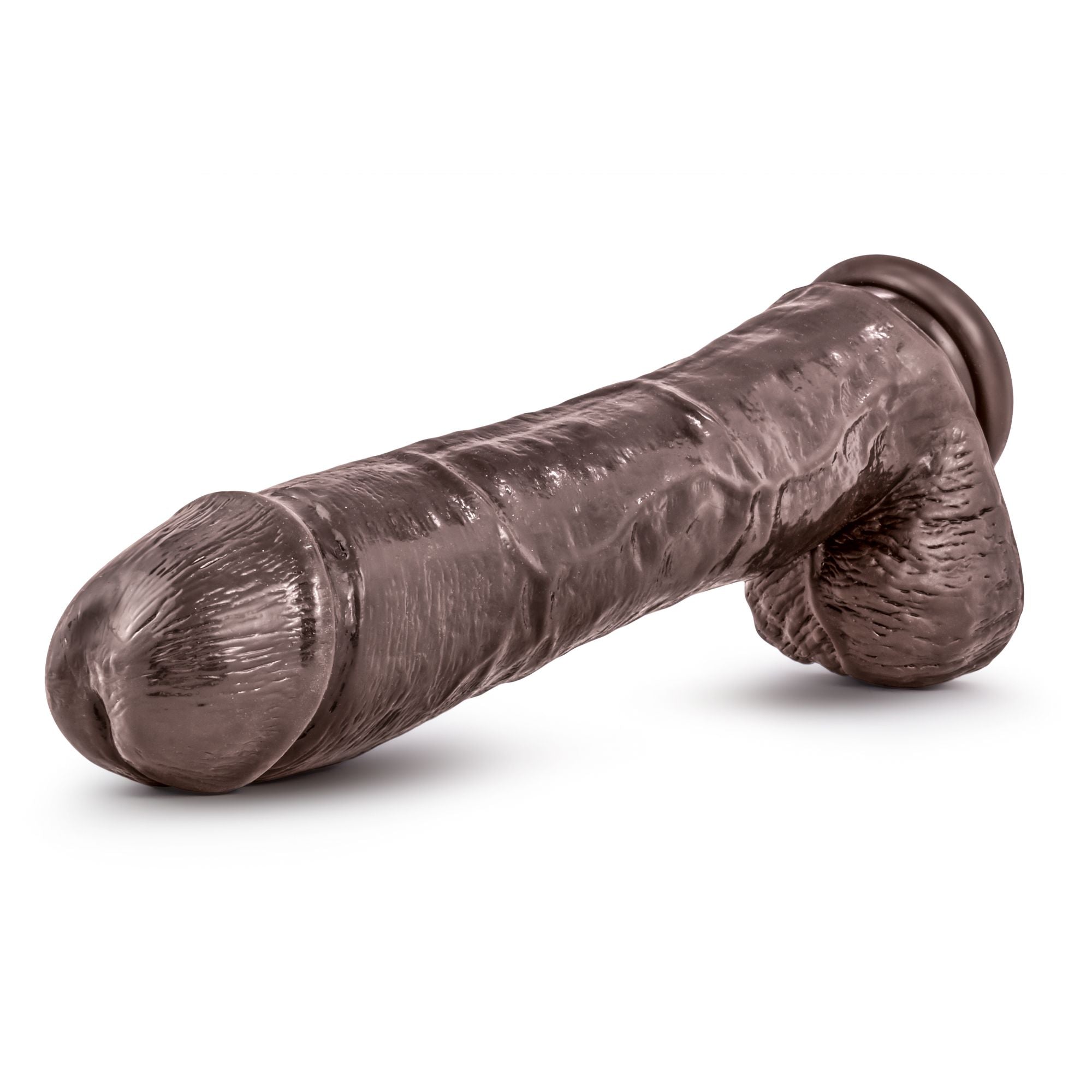 Dr. Skin - Mr. Savage Dildo With Suction Cup 11.5''  - Chocolate