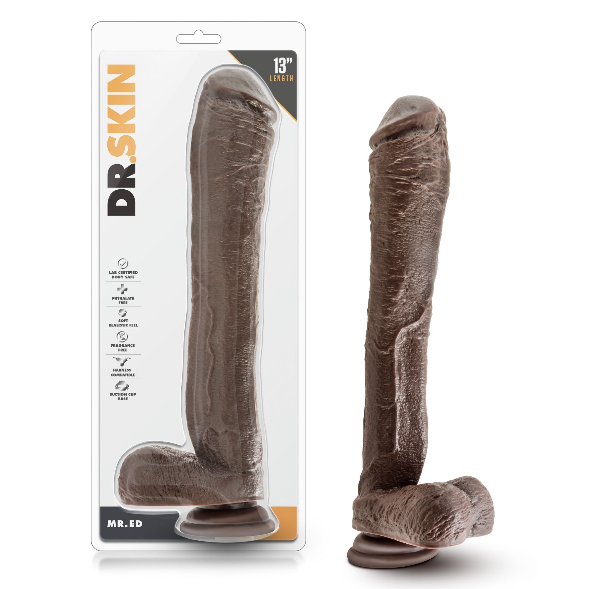 Dr. Skin - Mr. Ed XL Dildo With Suction Cup 13 inch