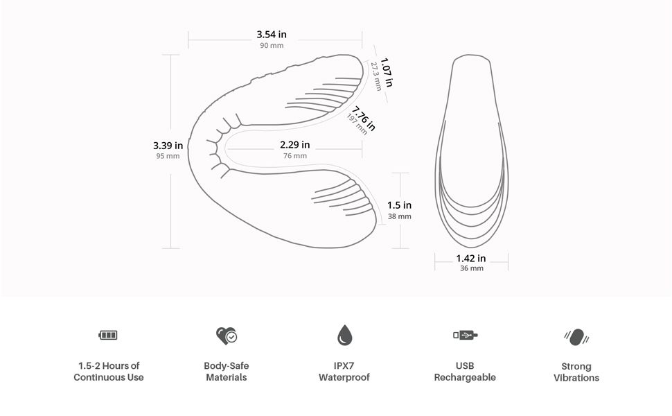 Lovense - Quake G-spot Vibrator with App - Pink