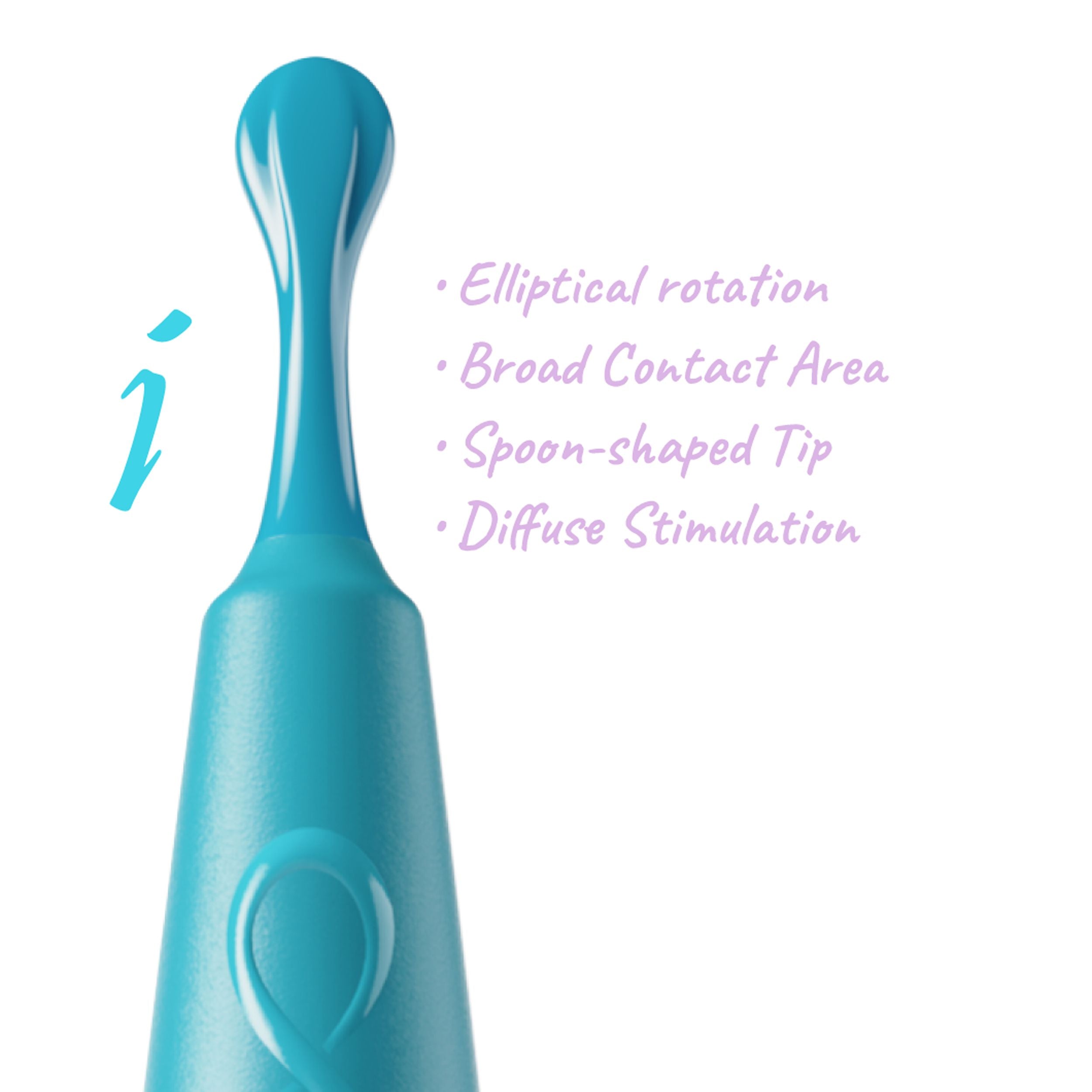 Zumio - i Spirotip Clitoral Stimulator - Aqua