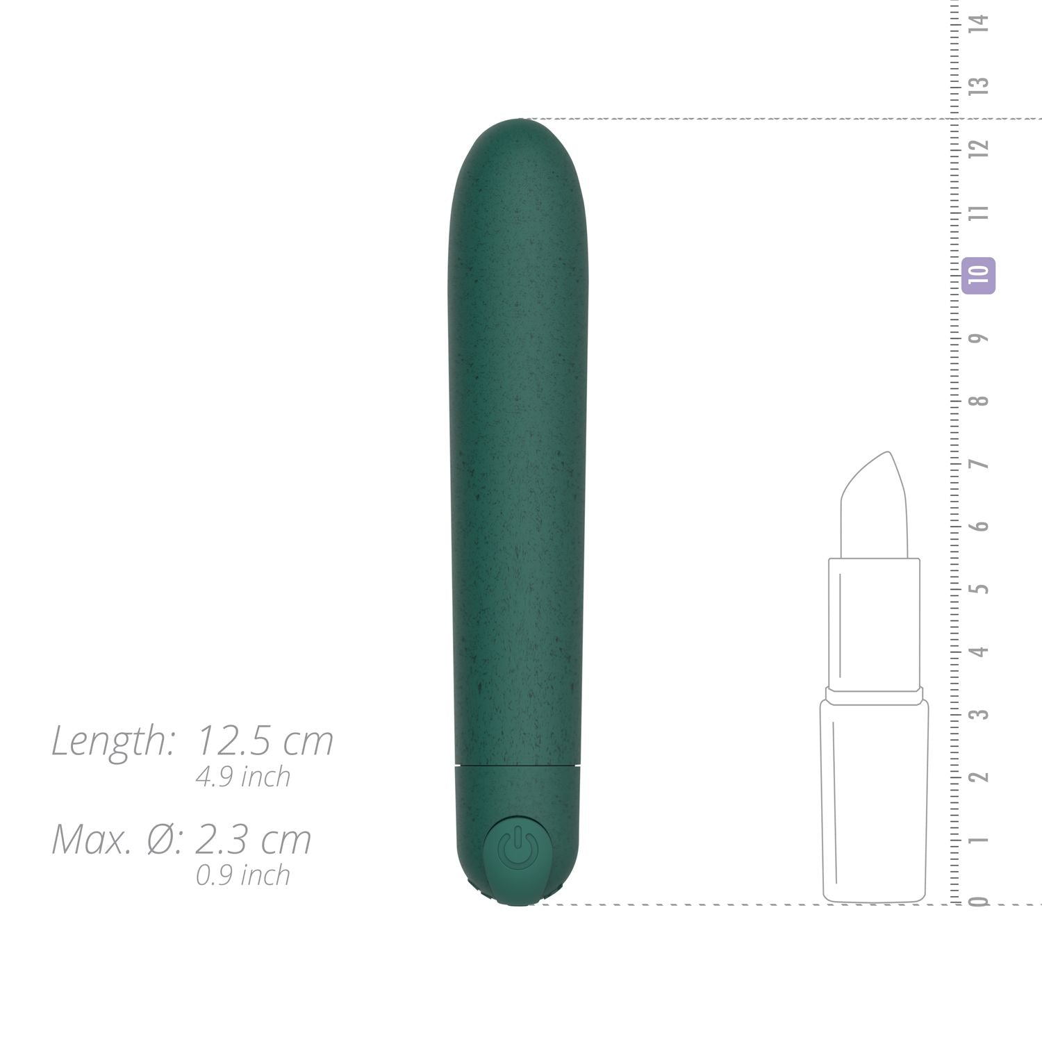 Gløv - Eco Bullet Vibrator - Green