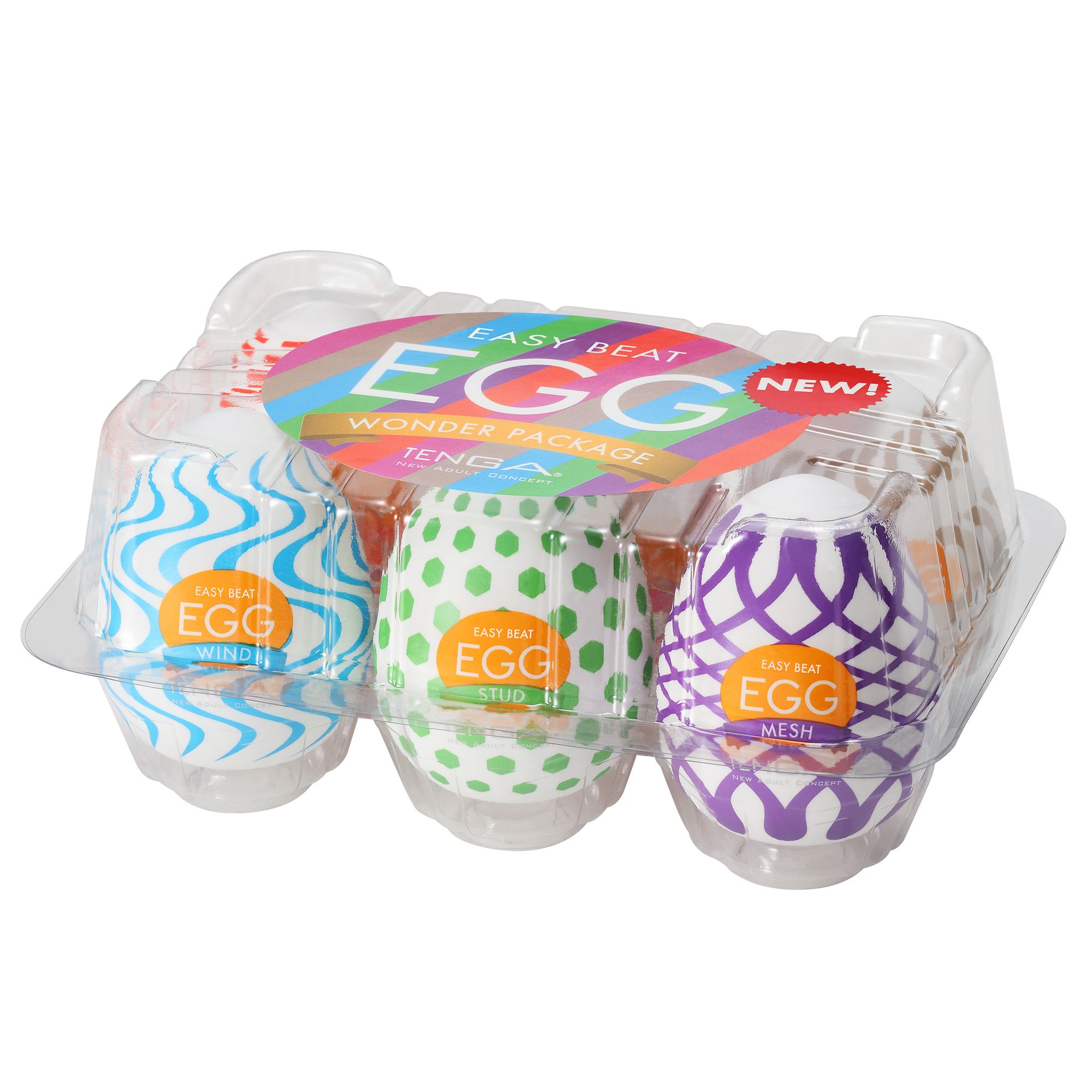 Tenga - Egg Wonder Multipack - 6 pieces