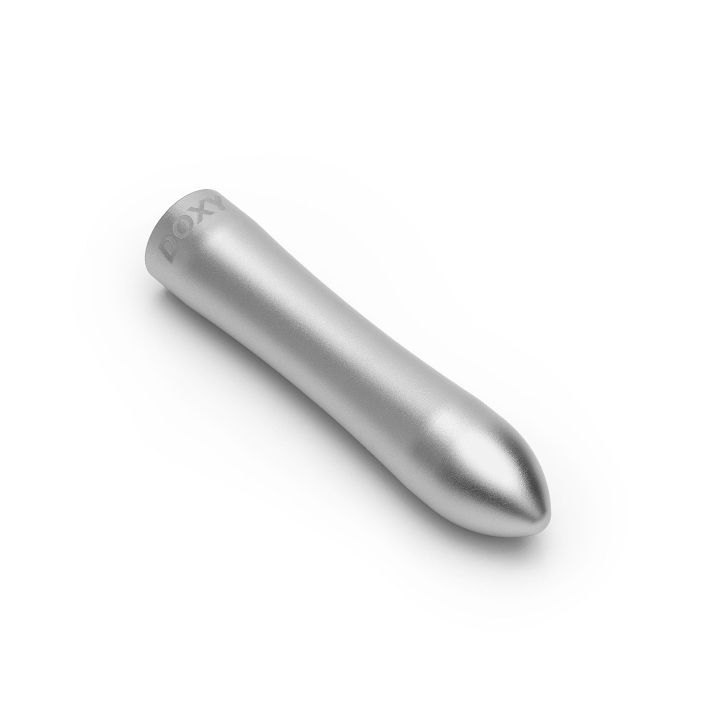 Doxy Aluminum Bullet Vibrator - Silver