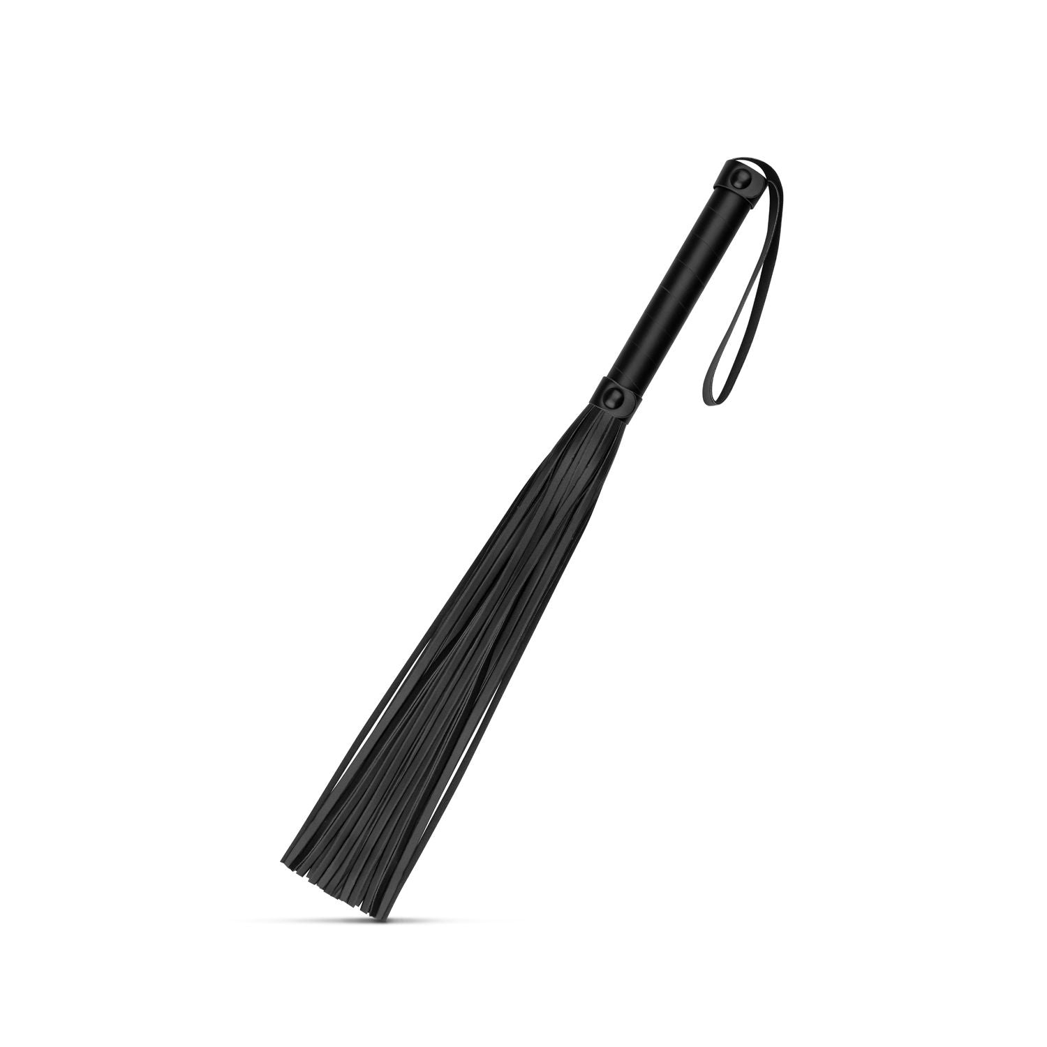 Faux Leather Flogger - Black