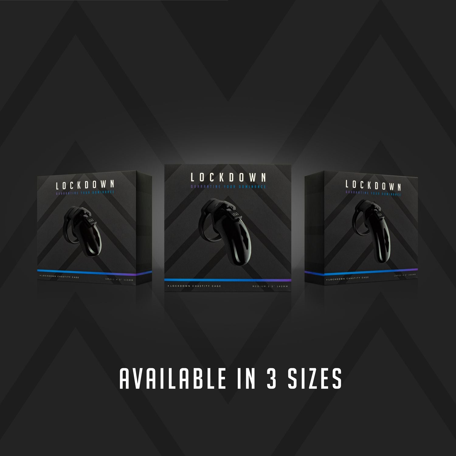 Lockdown Chastity Cage - Medium