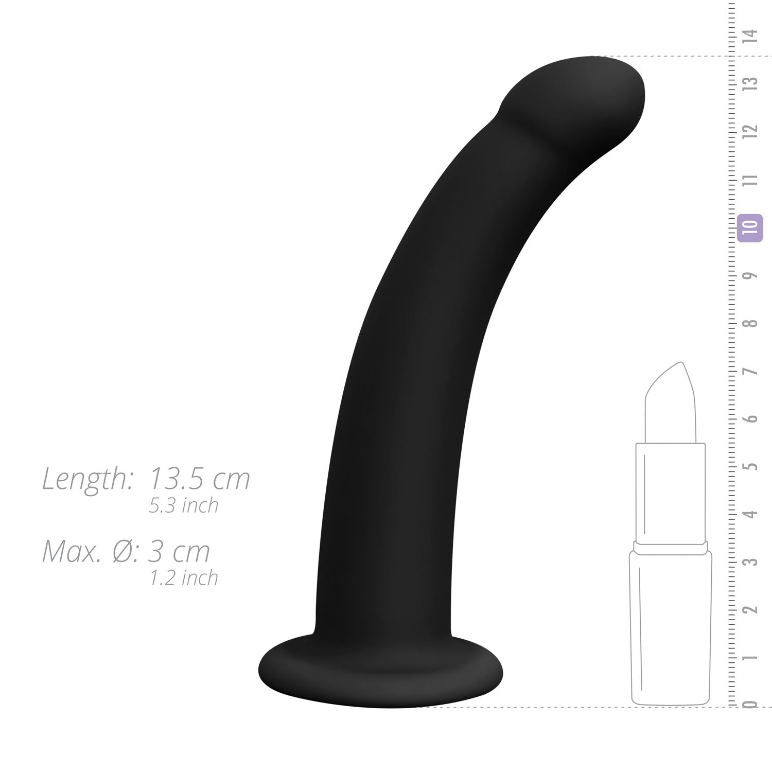 Silicone Strap-On - Smooth