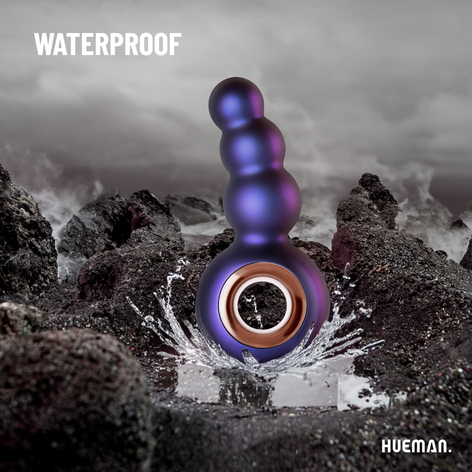 Hueman - Outer Space Vibrating Anal Plug