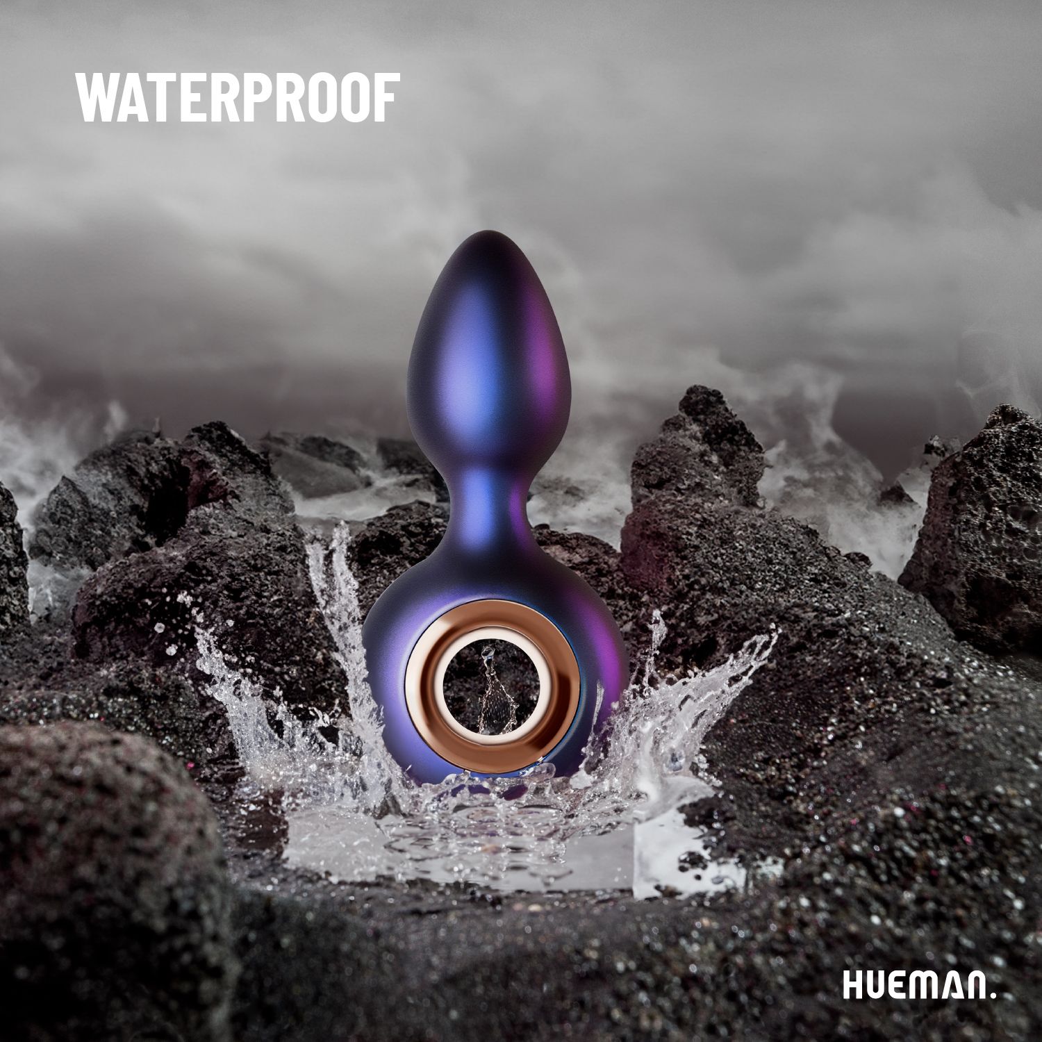 Hueman - Deep Space Vibrating Anal Plug