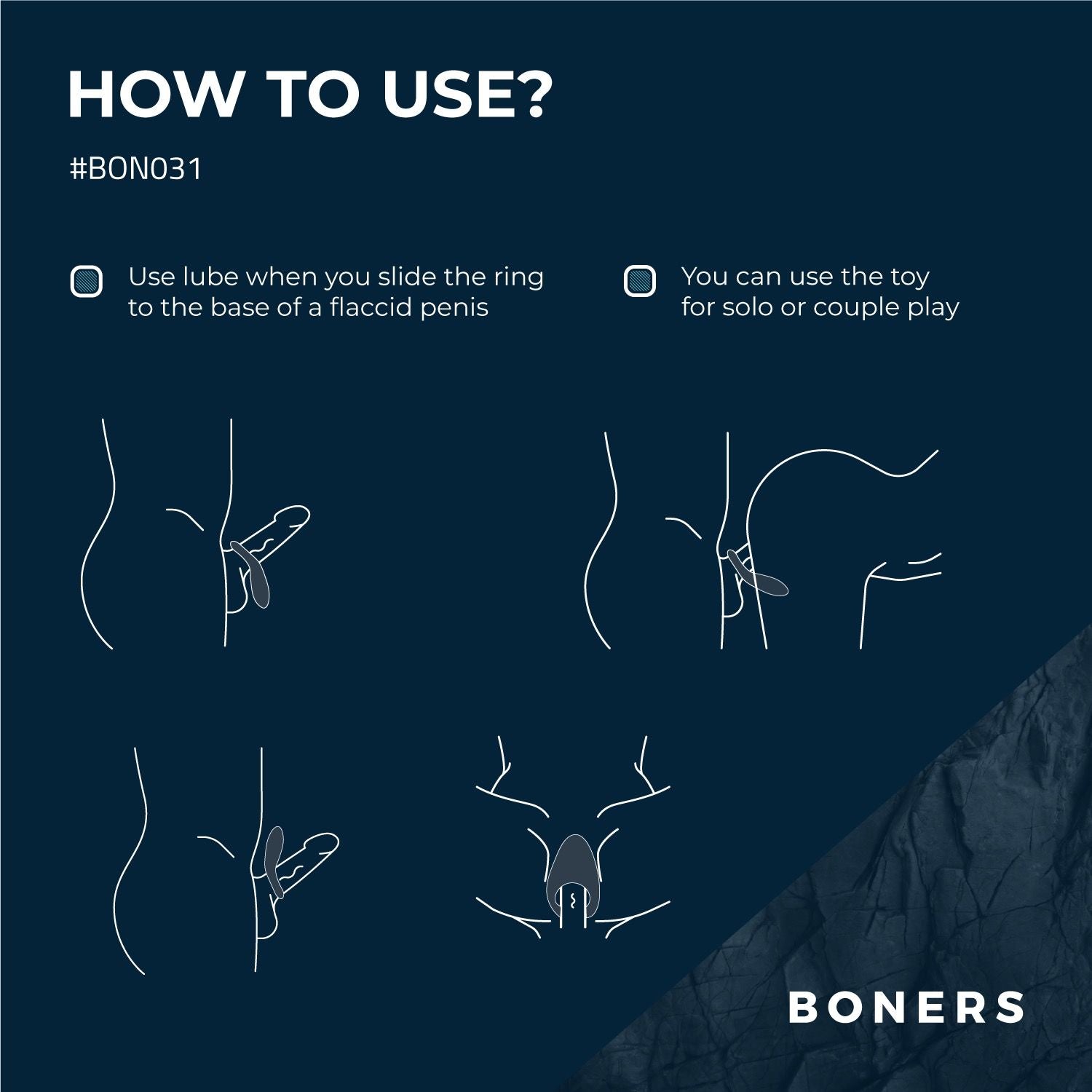 Boners - Vibrating Cock Ring