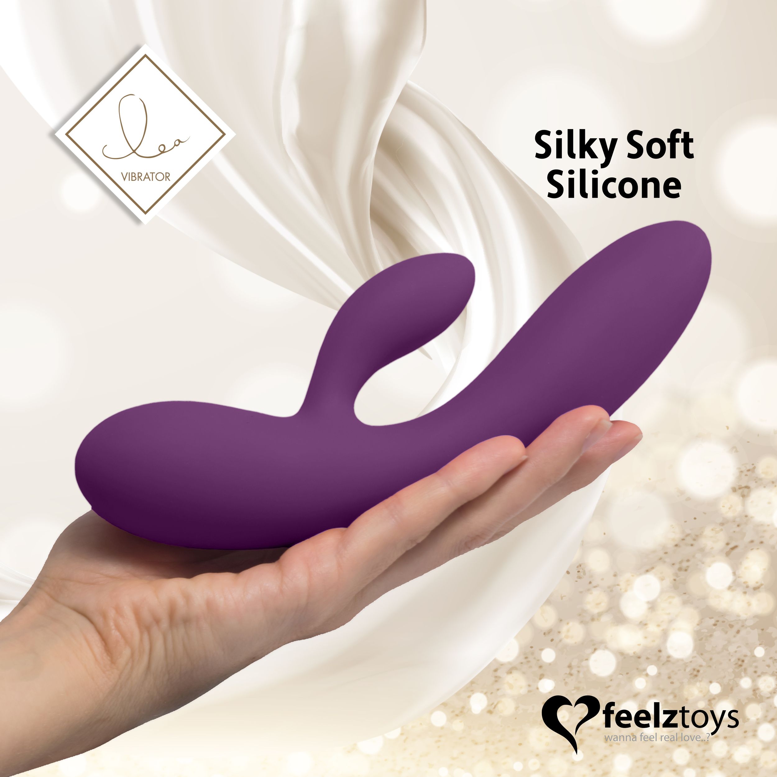 FeelzToys – Lea Rabbit Vibrator – Purple