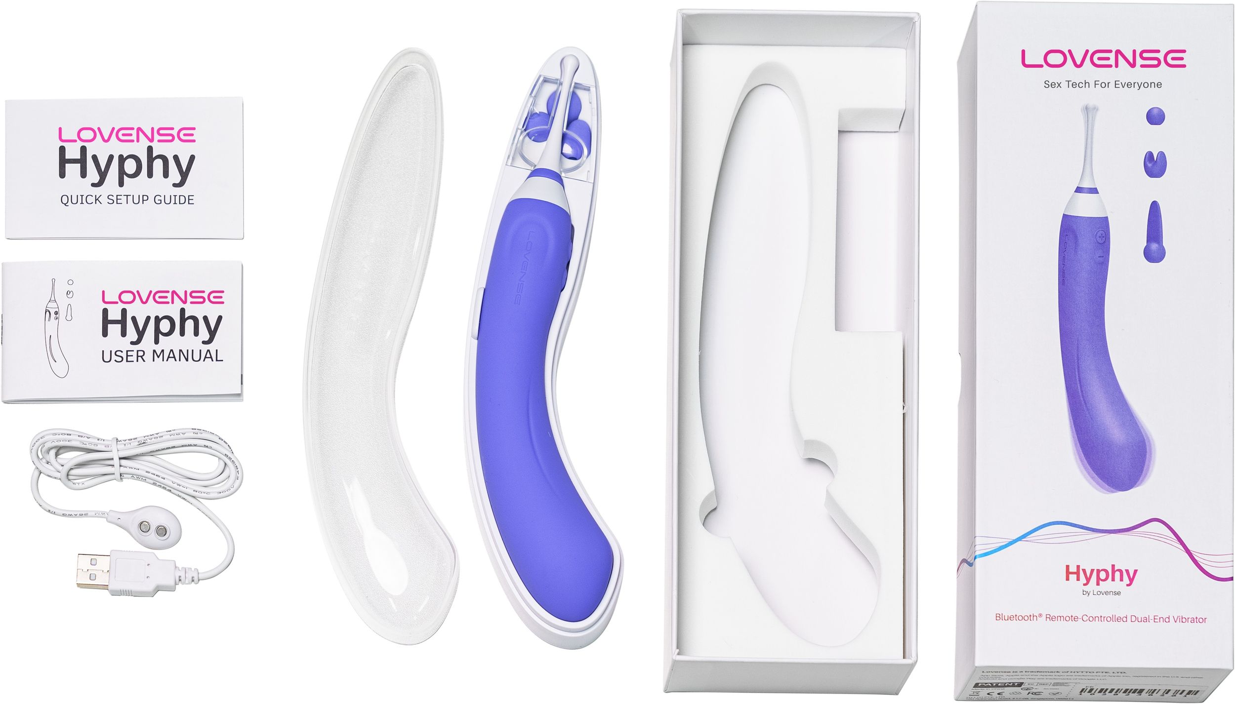 Lovense - Hyphy Dual-End G-spot & Clitoral Vibratoramp;
