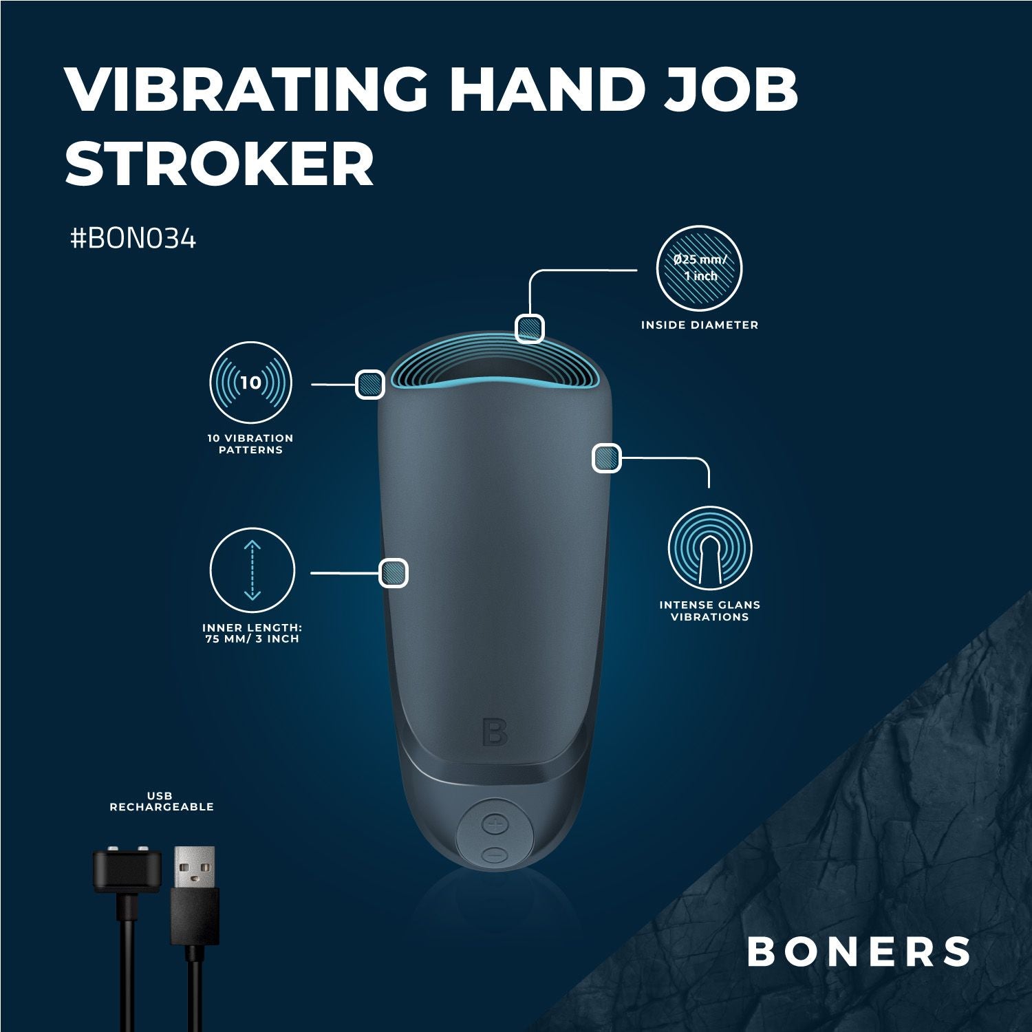 Boners Vibrating Blowjob Simulator