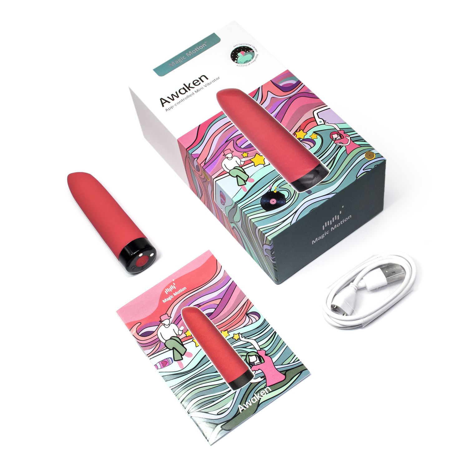 Magic Motion - Awaken App-Controlled Mini Vibrator