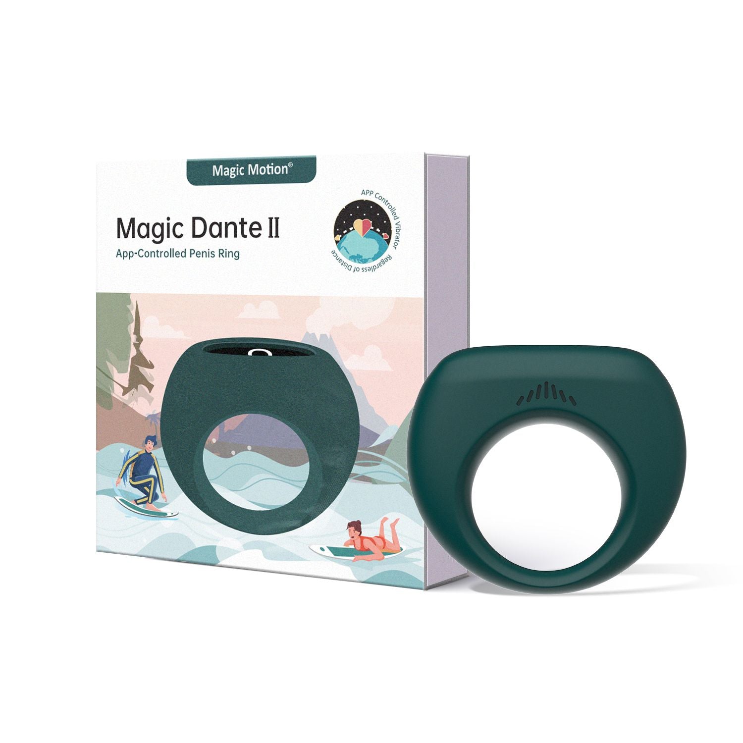 Magic Motion - Dante II Smart App Controlled Cock Ring