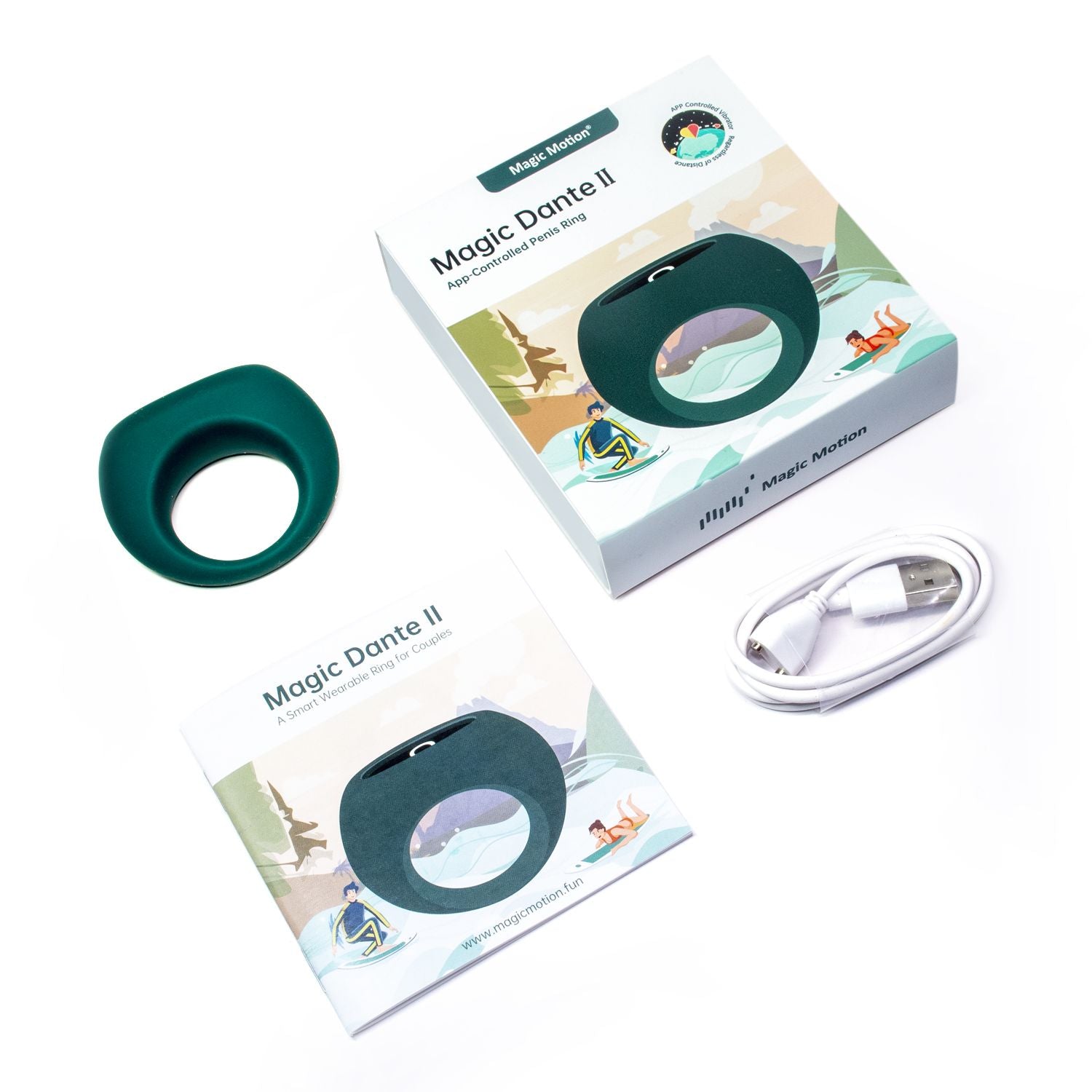 Magic Motion - Dante II Smart App Controlled Cock Ring