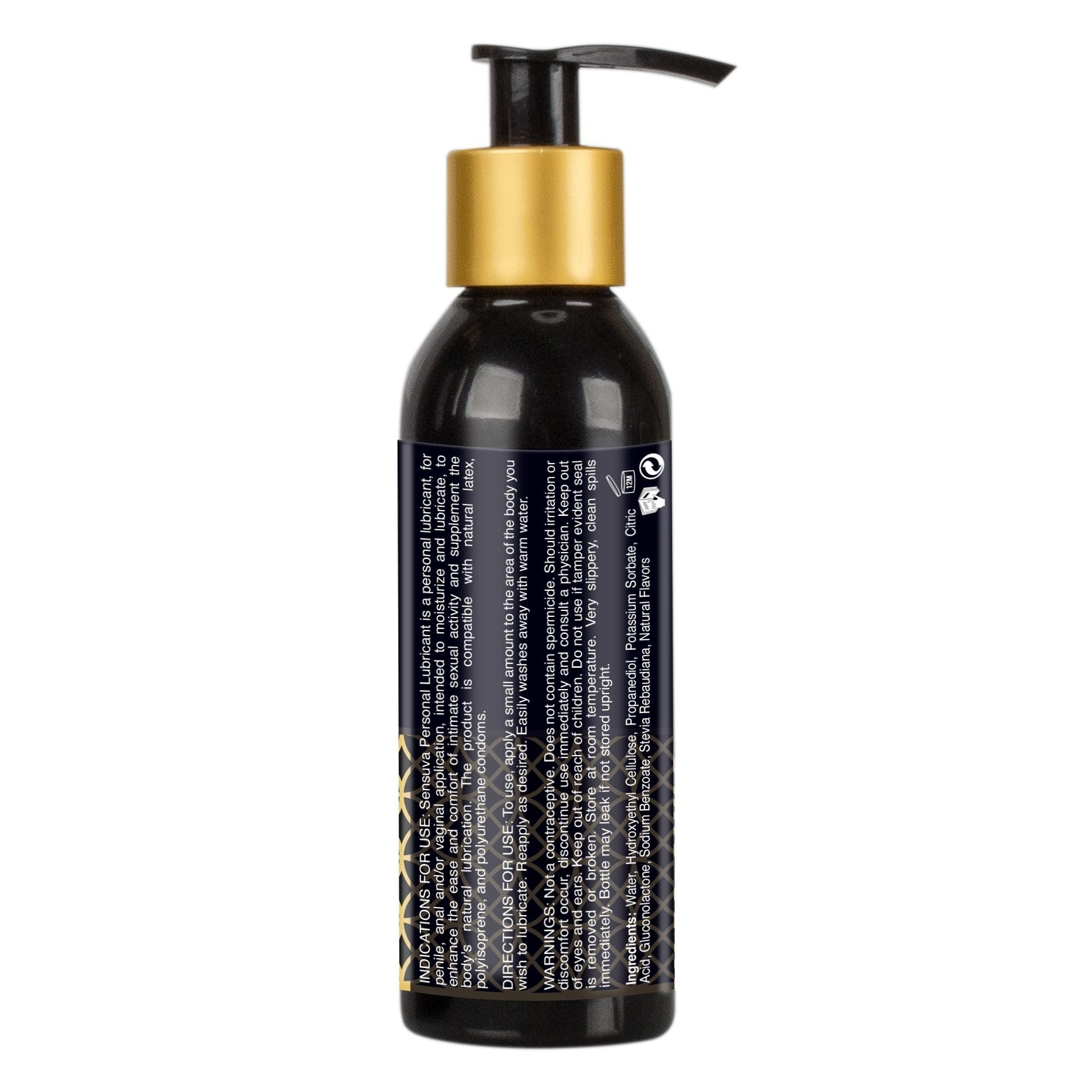 Sensuva Hybrid Water-based Lubricant - Blueberry Muffin