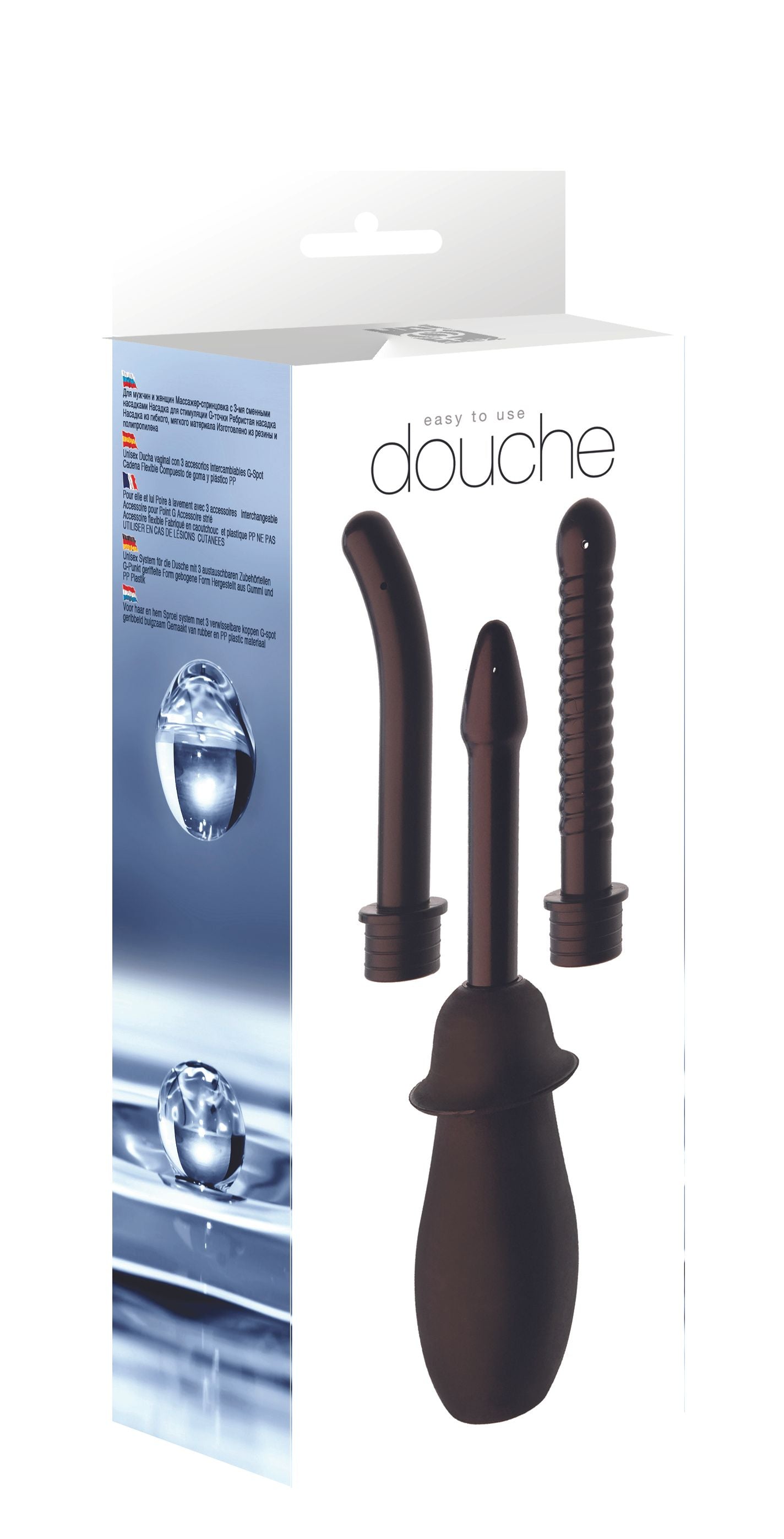 Anal Douche Kit Black