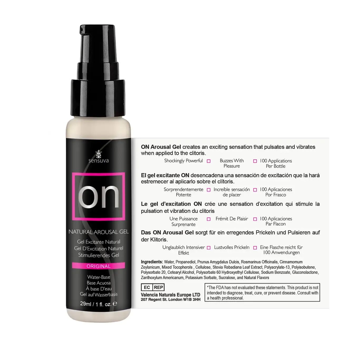 Sensuva - ON Stimulating Gel Original - 30 ml