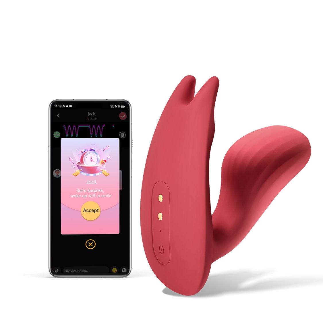 Magic Motion - Umi Smart Lay-on Vibrator Unisex - App Controlled