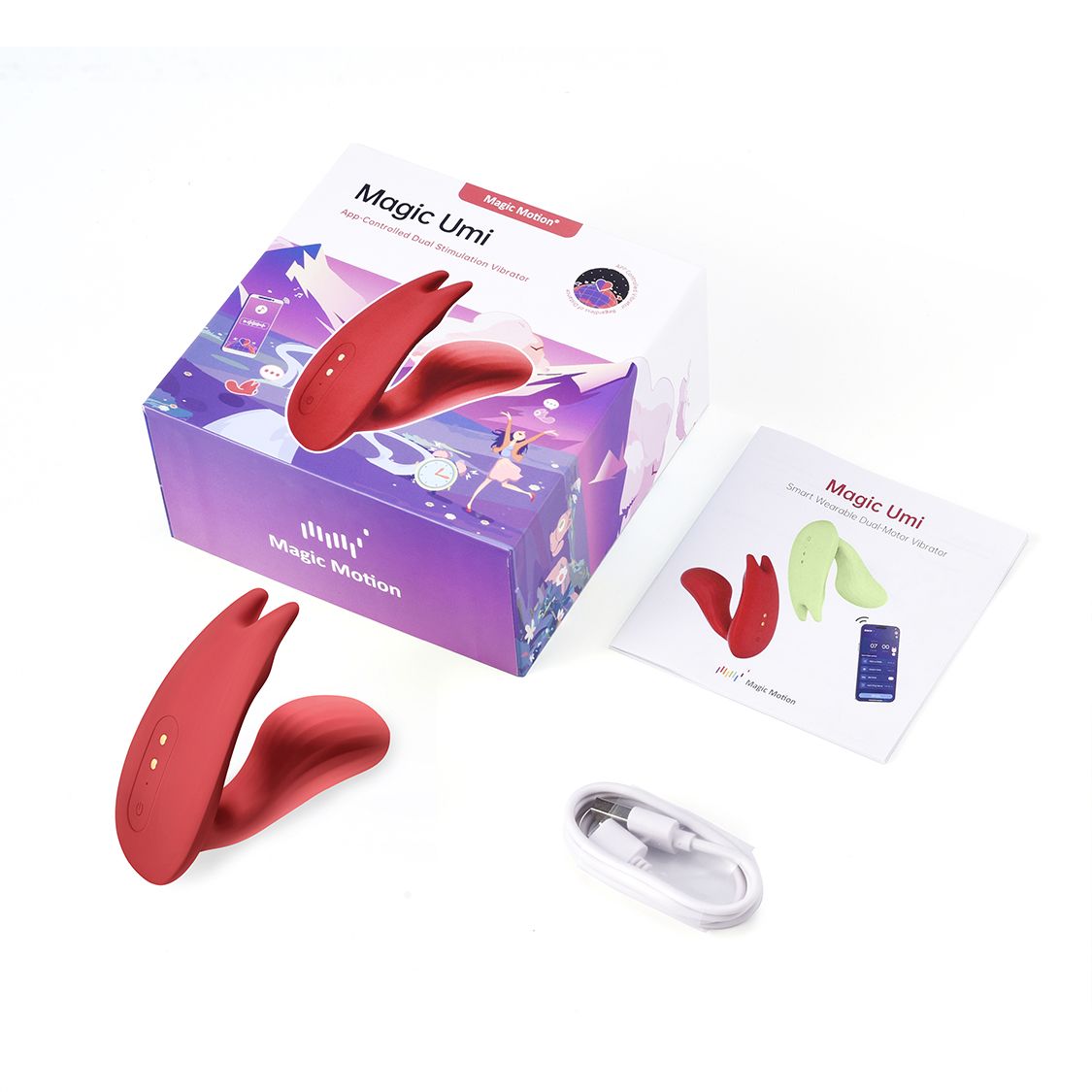 Magic Motion - Umi Smart Lay-on Vibrator Unisex - App Controlled