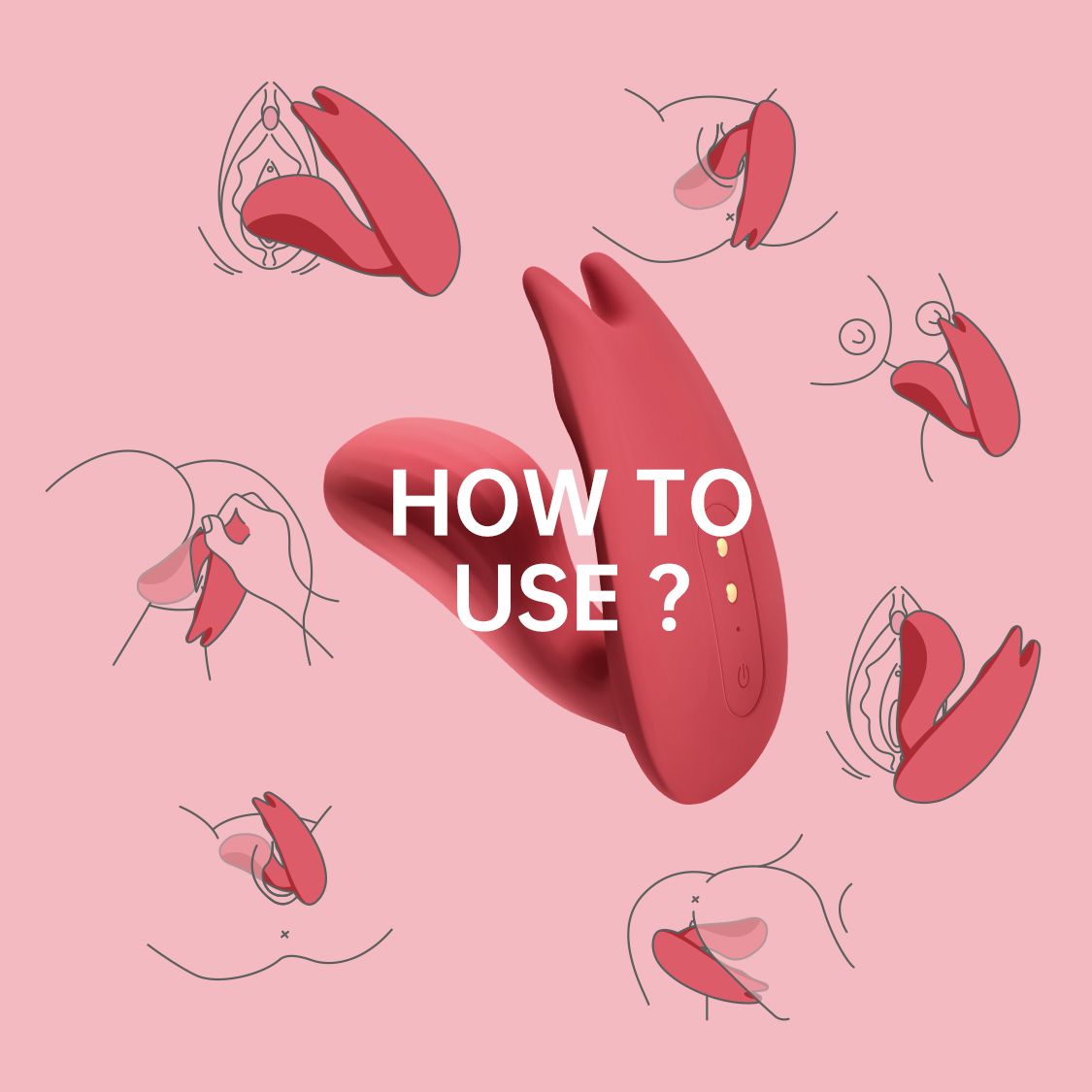 Magic Motion - Umi Smart Lay-on Vibrator Unisex - App Controlled