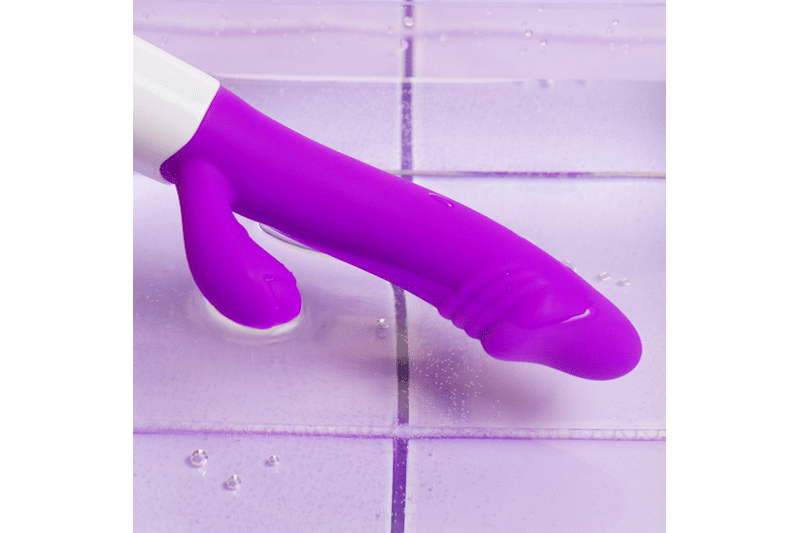 Realistic Rabbit Vibrator - Pink