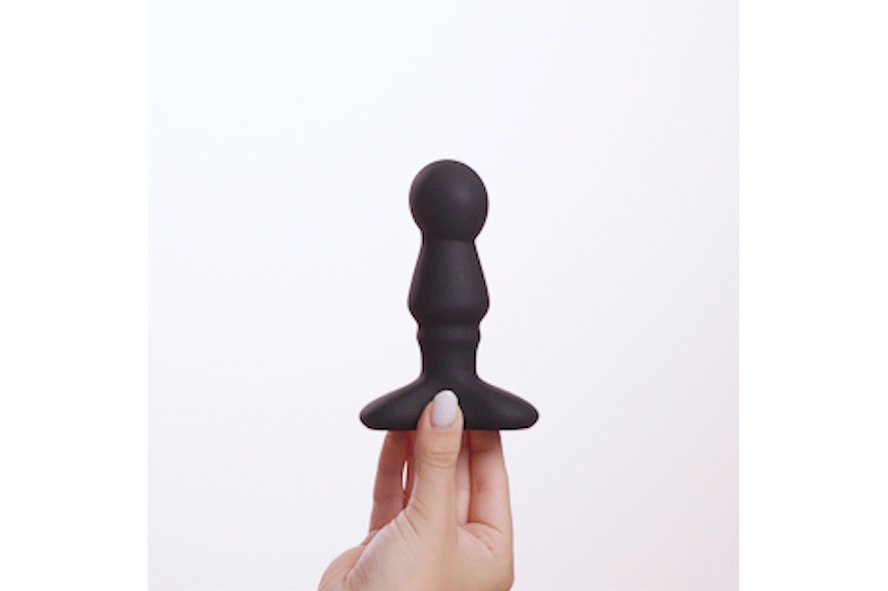 Nexus - Bolster Vibrating and Inflatable Prostate Plug - diameter 46 mm