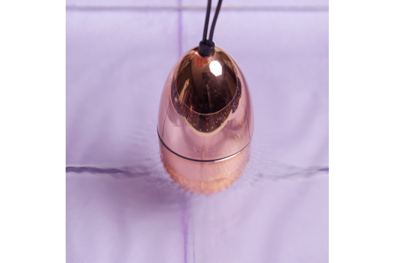 Rosy Gold - New Vibrating Egg